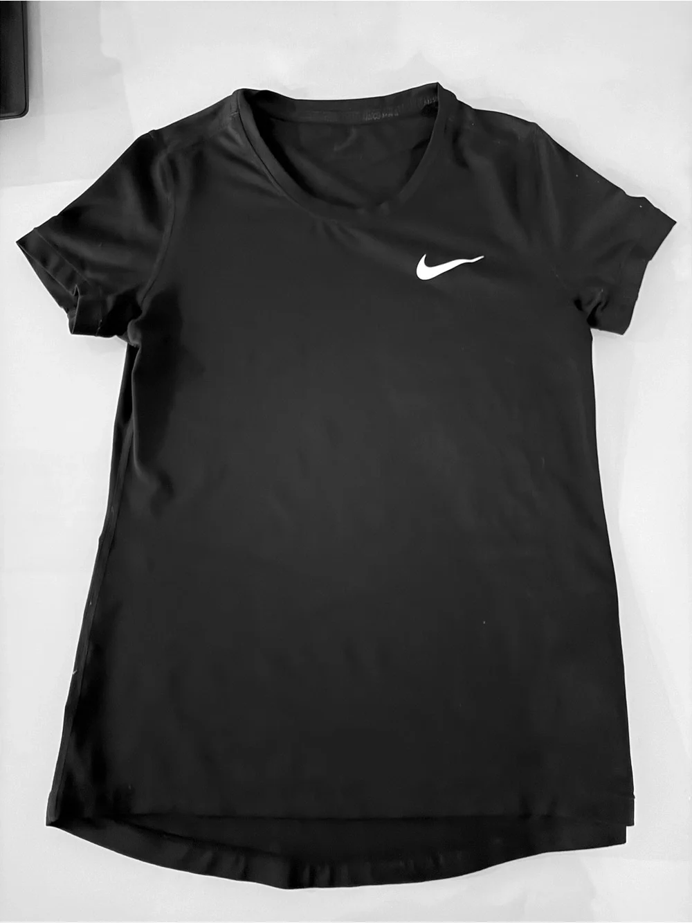 Nike Black Girl’s Short Sleeve Dri-FIT Crew Tee